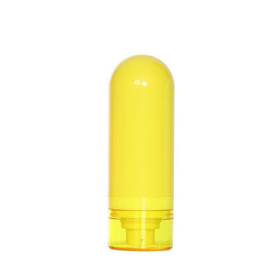 15/30/50 ml umgekehrte luftlose Flasche mit anpassbarem Design und kontaktloser luftlose Pumpe für die Hautpflege