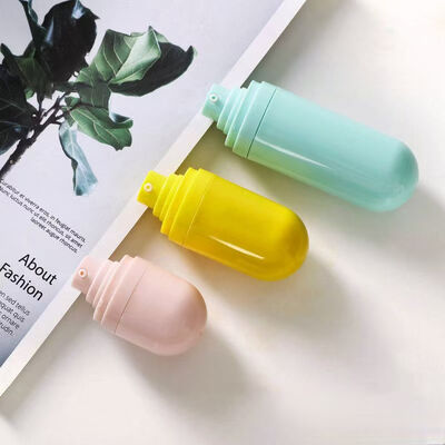 15/30/50 ml umgekehrte luftlose Flasche mit anpassbarem Design und kontaktloser luftlose Pumpe für die Hautpflege
