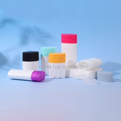 PP-Material 35g 50g 70g Leer Deodorant-Stick mit Seidendruck und Warmstempel für individuelle Verpackungen