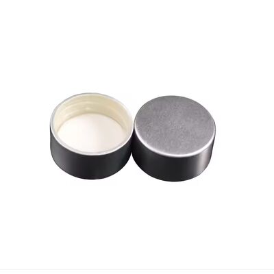 20mm 24mm 28mm schwarz geriebige glatte Plastikschraubkappe Induktionsdichtungsgasket für Kosmetikflaschen