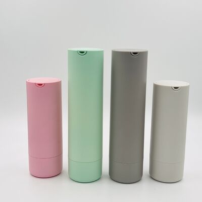 Maßgeschneiderte 30ml 50ml auslaufsichere Airless-Pumpflasche mit kontrollierter Abgabe für Kosmetikverpackungen