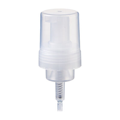 40 mm/42 mm Schaumpumpen-Dispenser mit PP-Kunststoffkörper und SS304 Edelstahlfeder für Kosmetika