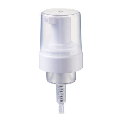 40 mm/42 mm Schaumpumpen-Dispenser mit PP-Kunststoffkörper und SS304 Edelstahlfeder für Kosmetika