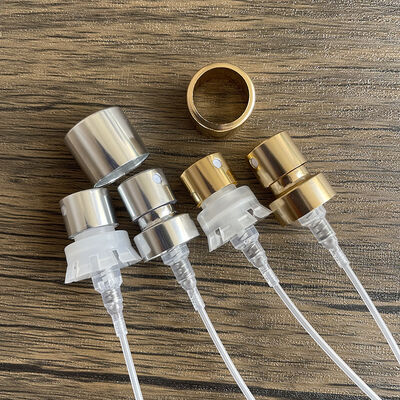 15 mm Halsgröße Aluminium-Kunststoff Feinschmelz Sprayer mit undichtem Crimp Siegel für Parfüm