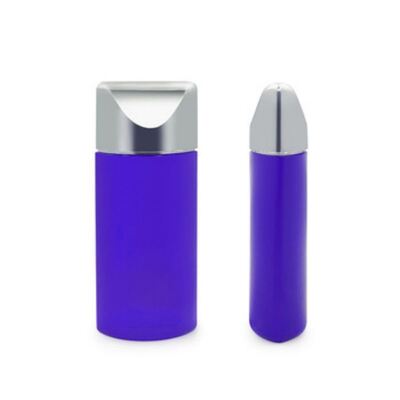 Auslaufsichere kosmetische Kunststoffflasche mit 50 ml Fassungsvermögen in individuellen Farben für Sonnenschutzmittel und BB-Creme
