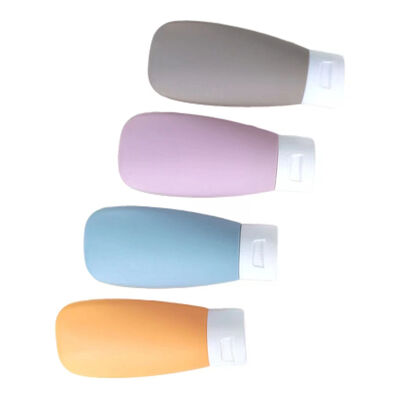 50 ml undichte Sonnencreme Flasche mit anpassbaren Farben für Reisen und kosmetische Verwendung