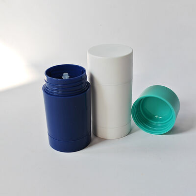 PP-Material Leer-Deodorant-Stick mit Bodenfülldesign und reisefreundliche TSA-zugelassene Größe