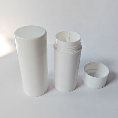 PP-Material Leer-Deodorant-Stick mit Bodenfülldesign und reisefreundliche TSA-zugelassene Größe