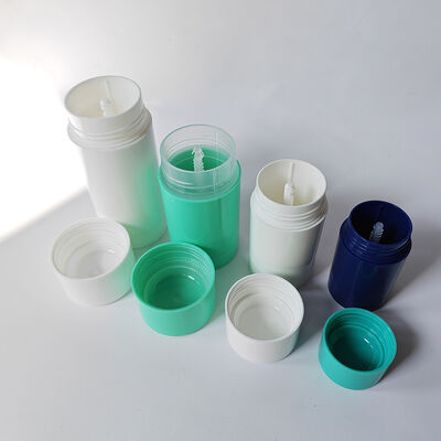 PP-Material Leer-Deodorant-Stick mit Bodenfülldesign und reisefreundliche TSA-zugelassene Größe