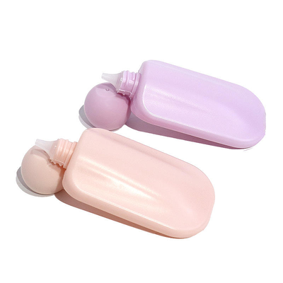 Großhandel süße Quadratische Gesichts-Handcreme Flasche 40ml PET-Pumpe Sonnencreme Lotion Hautpflege Kosmetik Verpackung mit Custom Logo
