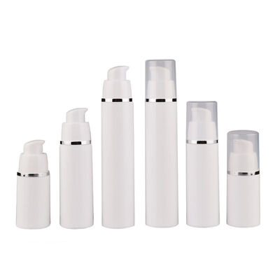 Großhandel 15 ml 30 ml 50 ml Luftlose Pumpflaschen für Hautpflege mit OEM ODM Anpassung in Lebensmittel PP