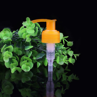 Leuchtend orangefarbener integrierter Lotionpumpen-Dispenser-Pumpe für Shampoo- und Duschgelflaschen