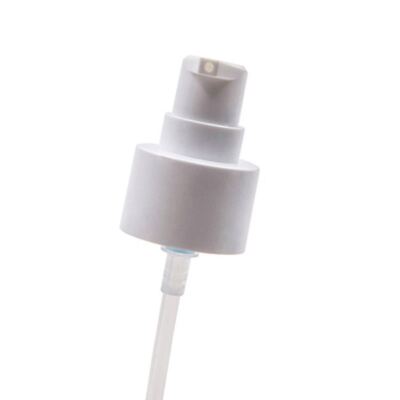 24 mm externer Federdoppelmantel auslaufsicherer Cremepumpenspender für Kosmetikflaschen