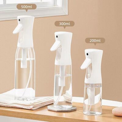 Heiße Verkäufe 100 ml, 150 ml, 200 ml, 500 ml und 700 ml Kunststoff-Dauersprühflasche mit Feinnebelsprüher