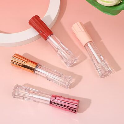 Großhandel 6 ml Kunststoff-Lipgloss-Rohr - undichtes leeres Kosmetikbehälter für Lippenmake-up