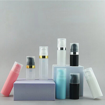 Großhandel Mono-Material PP Airless Pumpflasche 5ml 10ml 15ml recycelbare Vakuum-Lotionpumpe für Hautpflege