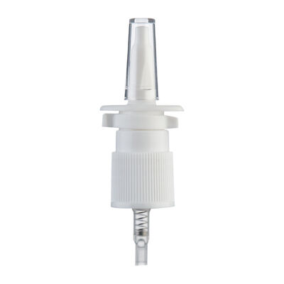 18/410 20/410 28/410 Feine Nebel Nasenspray Pumpe Flasche Kunststoffsprayer mit Kappe benutzerdefinierte Farbe für kosmetische und pharmazeutische Verwendung