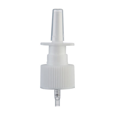 18/410 20/410 28/410 Feine Nebel Nasenspray Pumpe Flasche Kunststoffsprayer mit Kappe benutzerdefinierte Farbe für kosmetische und pharmazeutische Verwendung