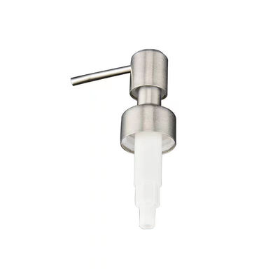 Robuste 28-mm-Edelstahl-Lotionsspenderpumpe mit externer Feder für Kosmetikflaschen