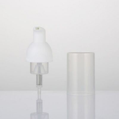Großhandel 28mm PP Kunststoff Schaumpumpe mit auslaufsicherer Struktur für Kosmetikverpackungen