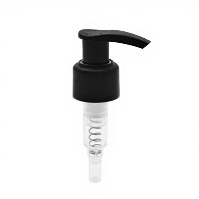 Wholesale Matte Black Lotion Pump with Left Right Lock and On-Off Function for Cosmetic Bottles