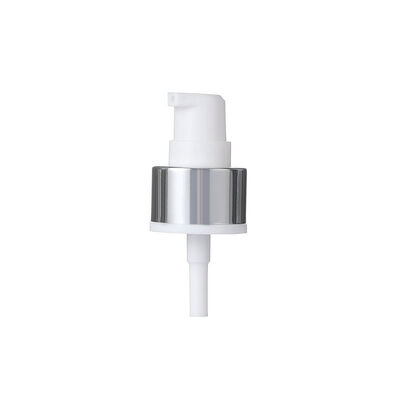Kosmetik-Cremepumpe mit 20/410 und 24/410 Halsgröße, UV-Druck und Schraubverschluss, Kunststoff-Lotionpumpe