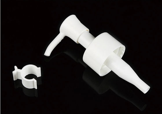 Kundenspezifische PP-Lotionpumpe mit Clip für Hautpflege 24/28mm